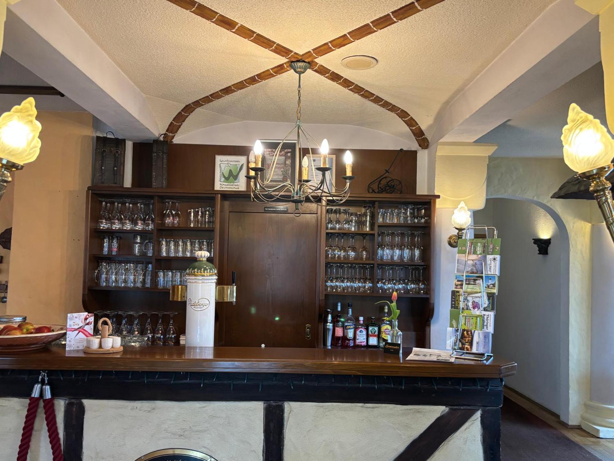 Hotel Burghof Oberweißbach エクステリア 写真